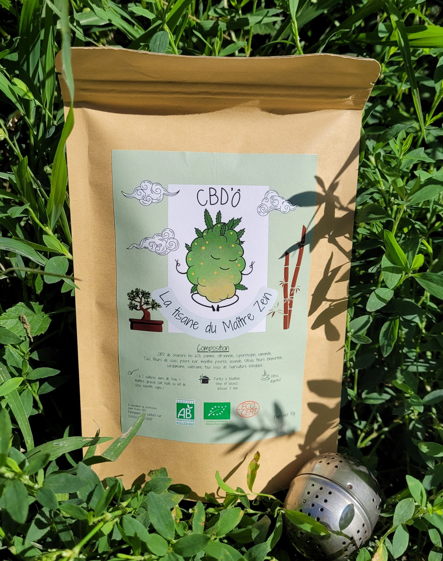 TISANE DU MAÎTRE ZEN 60% CBD